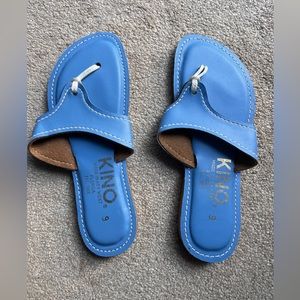 Kino light blue sandals